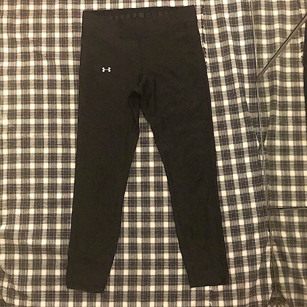 Under Armour Compression Heatgear Leggings with mesh side panels NWOT